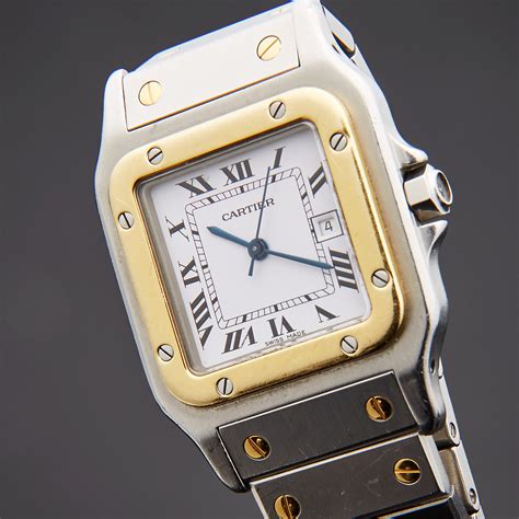 cartier santos ladies automatic